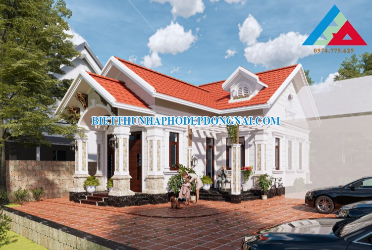 Hình mẫu nhà cấp 4 gác lửng đẹp không thể rời mắt