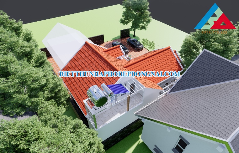 Hình mẫu nhà cấp 4 gác lửng đẹp không thể rời mắt