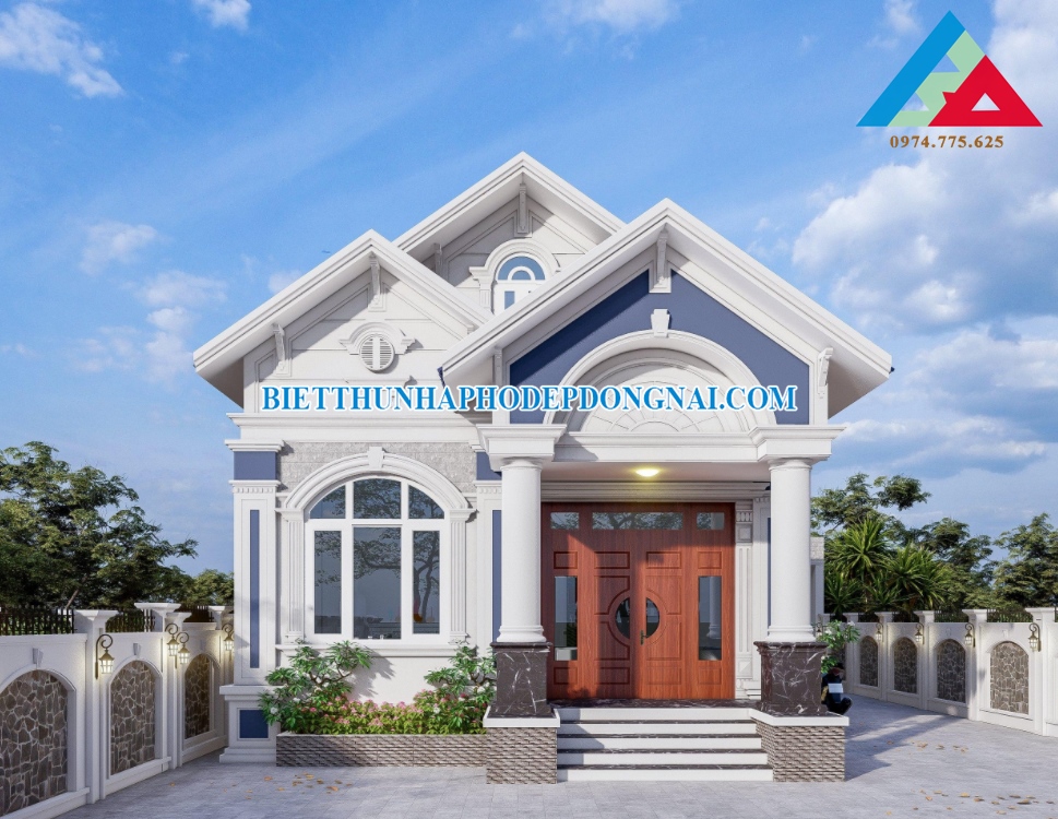 Hình ảnh mẫu nhà cấp 4 đẹp 5 x 20