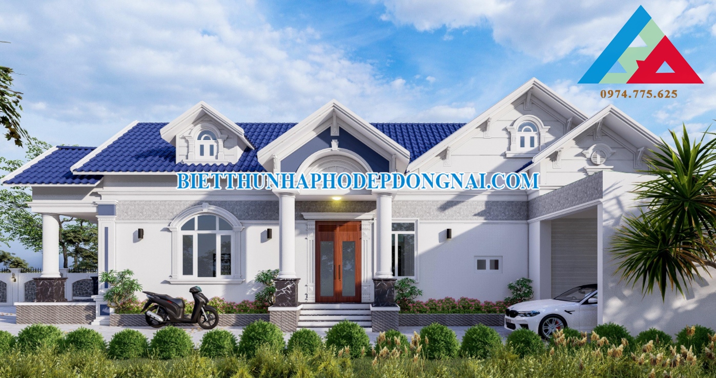 Hình ảnh mẫu nhà cấp 4 đẹp 5 x 20