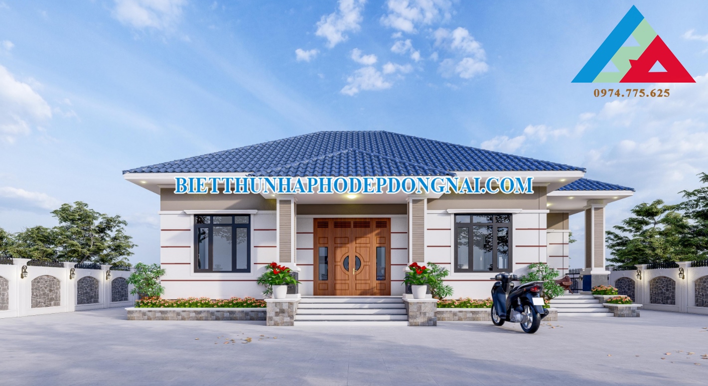 HÌnh ảnh mẫu nhà cấp 4 đẹp năm 2021 tại Biên Hòa