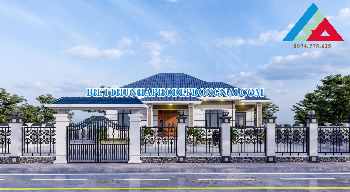 HÌnh ảnh mẫu nhà cấp 4 đẹp năm 2021 tại Biên Hòa