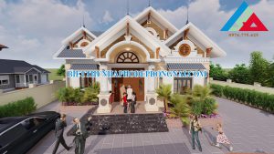 Mẫu nhà biệt thự vườn