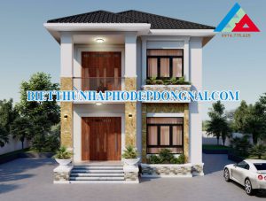 Mẫu biệt thự mái nhật