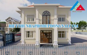 Mẫu nhà biệt thự 2 tầng