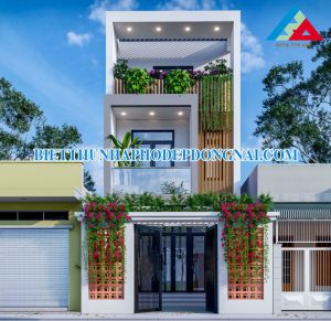 Mẫu nhà phố hiện đại đẹp