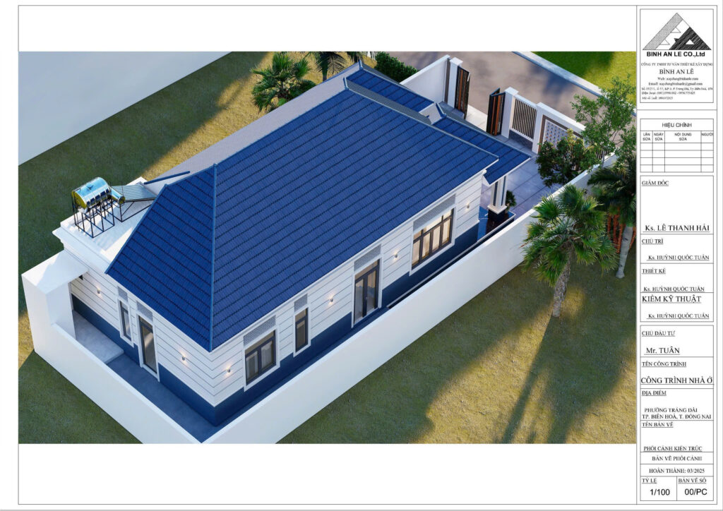 Nhà Biệt Thự Cấp 4 Mái Nhật – Xu Hướng Thiết Kế Đẹp, Hiện Đại 2025.