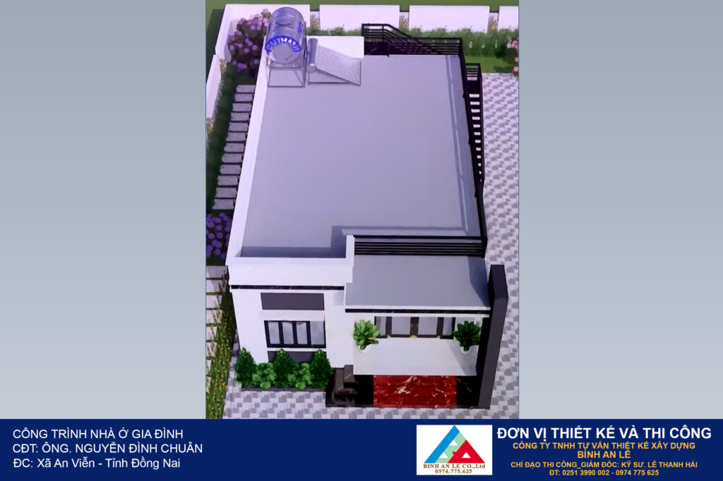 Dự án nhà cấp 4 gia đình anh Chuẩn - An Viễn, Đồng Nai