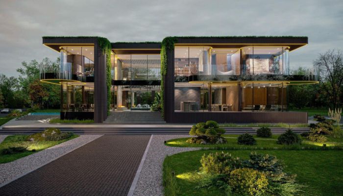 Lưu ý phong thủy khi sơn biệt thự