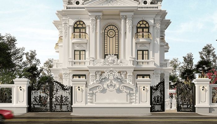 Xu hướng thiết kế cổng biệt thự hiện đại, an toàn hợp phong thuỷ