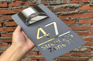 mẫu biển số nhà biệt thự