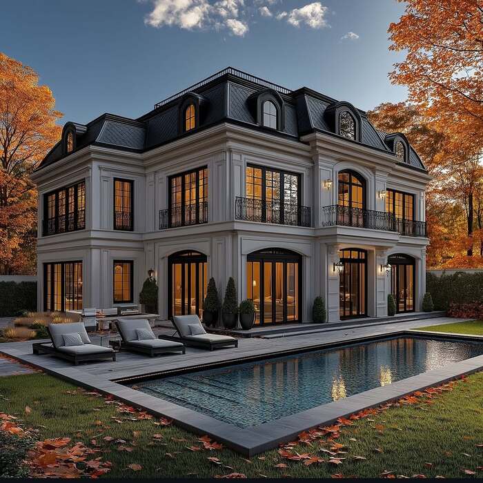 Phong cách địa trung hải kiểu Pháp được nhiều gia chủ hướng đến 