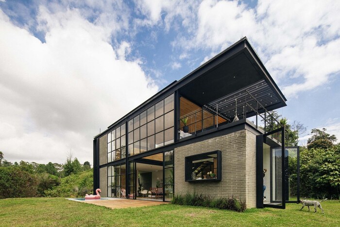 Biệt thự lắp ghép khung thép cho phép bạn thỏa sức sáng tạo các thiết kế kiến trúc