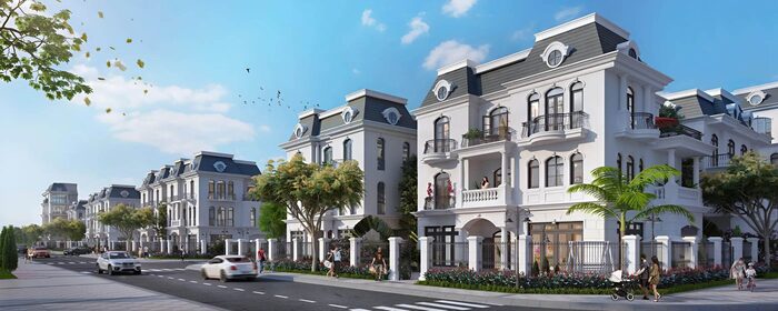 Mẫu biệt thự liền kề được thiết kế theo xu hướng mới 