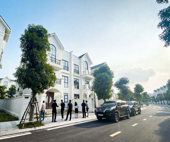 10+ Mẫu biệt thự song lập đẹp và được yêu thích hiện nay 9 Biệt thự song lập 2 tầng đẹp