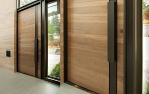 mẫu cửa gỗ biệt thự