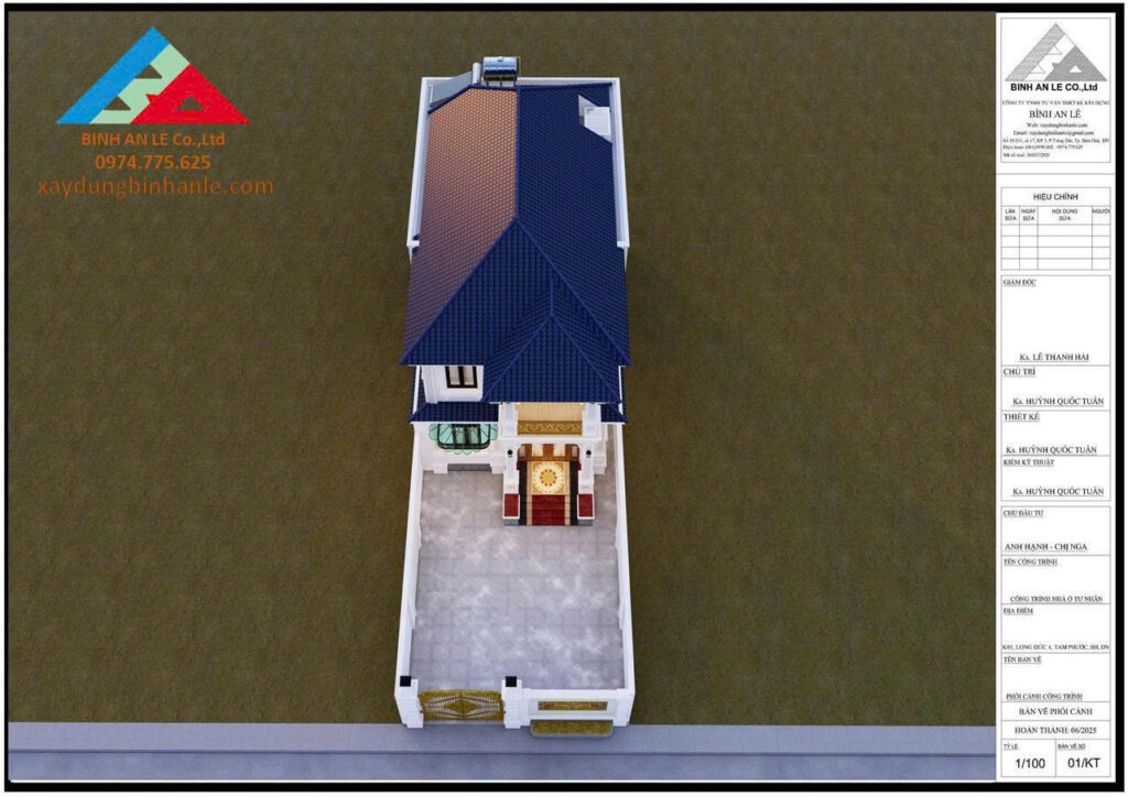 Dự án nhà ở gia đình Anh Hạnh và Chị Nga - Biên Hòa