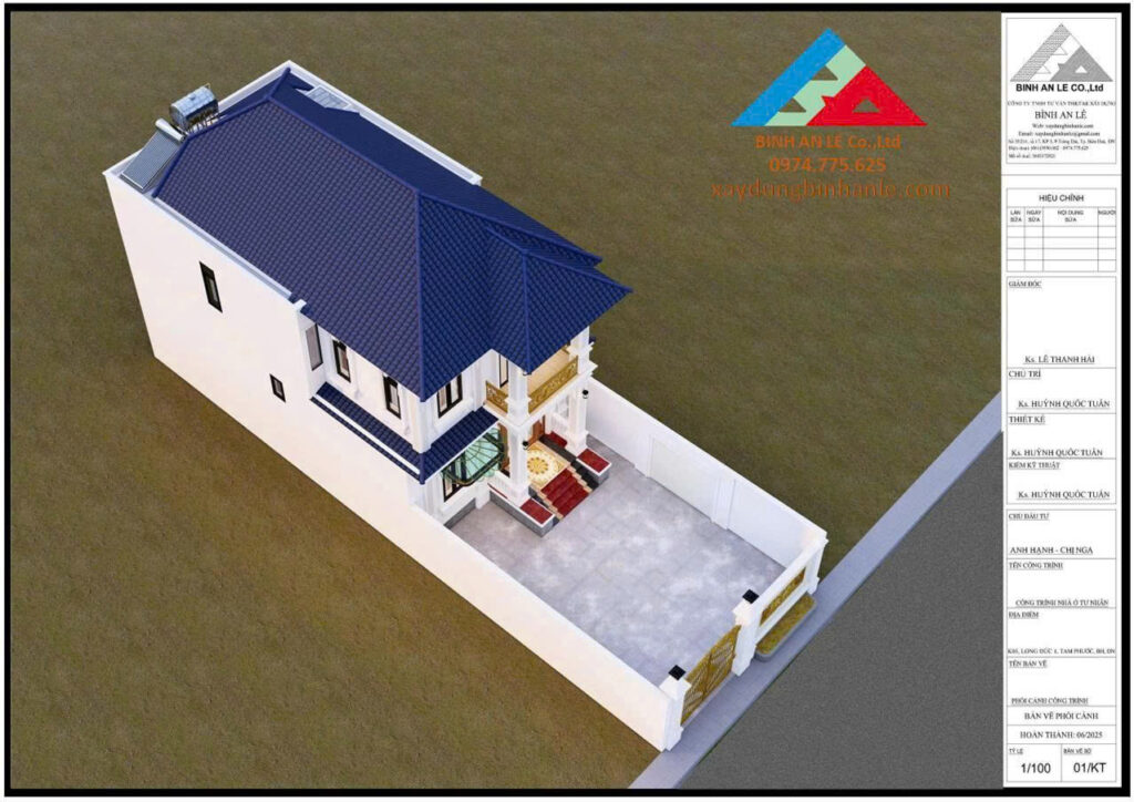 Dự án nhà ở gia đình Anh Hạnh và Chị Nga - Biên Hòa