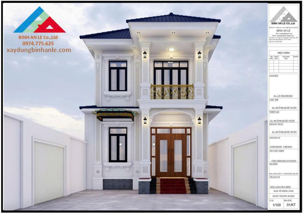 Dự án nhà ở gia đình Anh Hạnh và Chị Nga - Biên Hòa