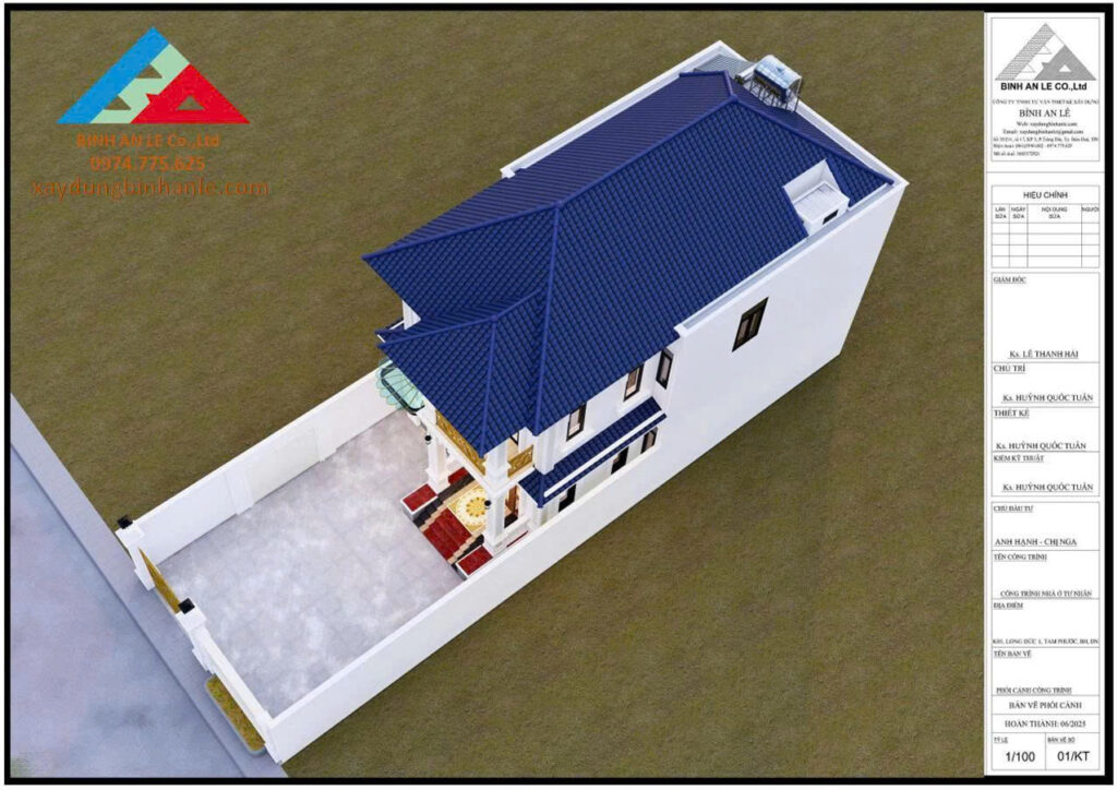 Dự án nhà ở gia đình Anh Hạnh và Chị Nga - Biên Hòa