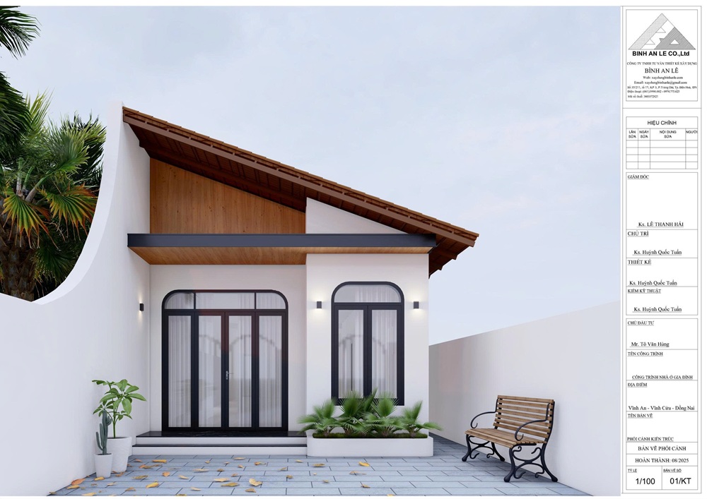 Dự án nhà ở của gia đình anh Hùng - Vĩnh Cửu, Đồng Nai