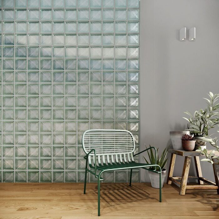 Gạch kính sử dụng trang trí và lấy sáng không gian 