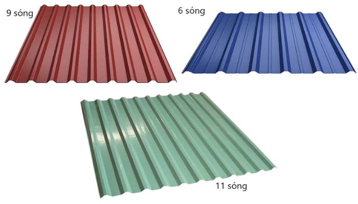 Các loại tôn lợp mái nhà phổ biến nhất hiện nay 3 Thi công mái tôn chuẩn kỹ thuật