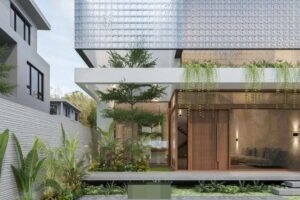 chống nóng cho nhà hướng tây