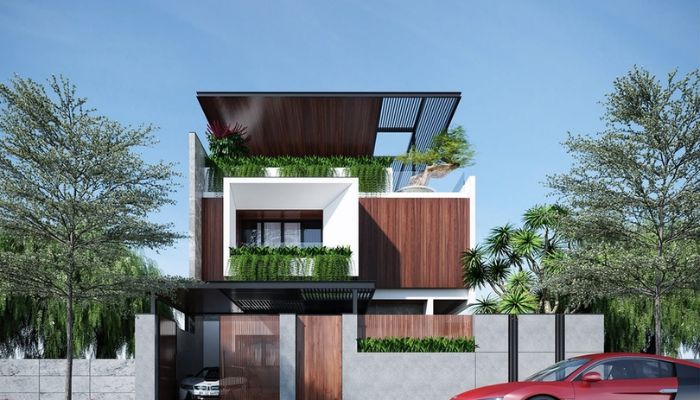 Mẫu biệt thự phong cách hoài cổ