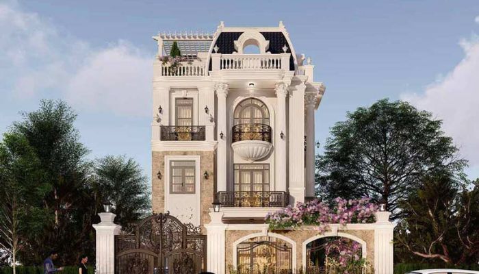 Mẫu biệt thự phong cách tân cổ điển