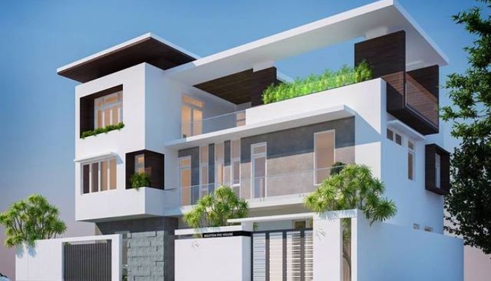 Biệt thự phố 3 tầng hiện đại
