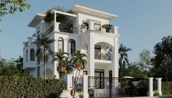 Biệt thự tân cổ điển Pháp