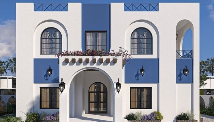 Biệt thự phong cách Địa Trung Hải