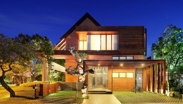 Mẫu biệt thự phong cách tropical