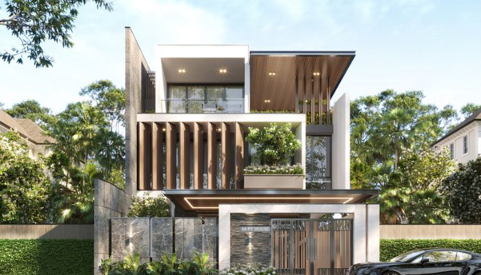 Biệt thự phong cách minimalism