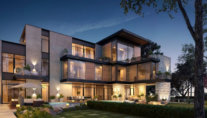 Biệt thự phong cách kiểu Mỹ