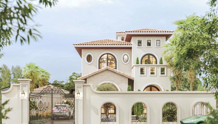 Biệt thự phong cách Địa Trung Hải