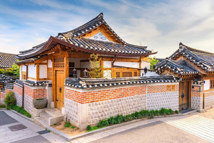 Mẫu biệt thự Hàn Quốc truyền thống mang đậm phong cách Hanok