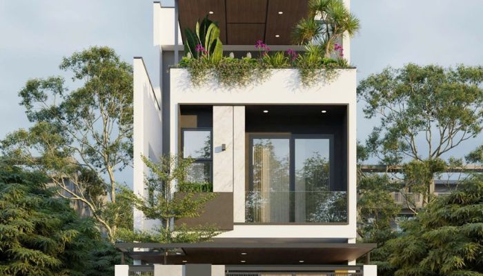 Biệt thự phố phong cách minimalism
