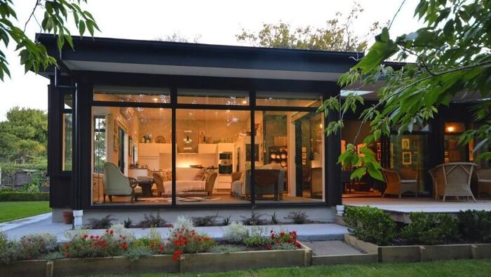 Mẫu biệt thự vườn 1 tầng 4 phòng ngủ được thiết kế trang nhã