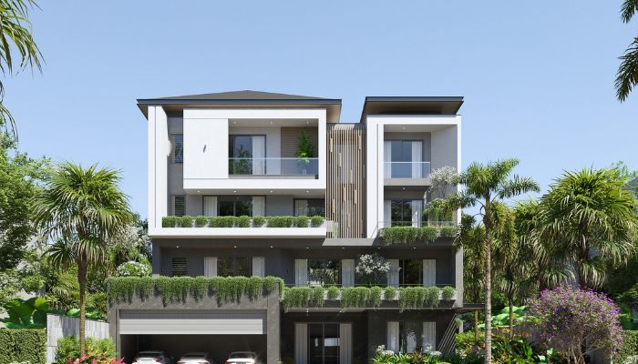 Biệt thự có tầng hầm đẹp