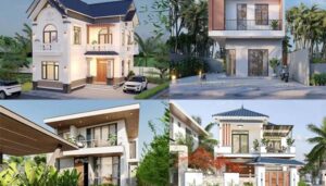 Các mẫu nhà biệt thự 70m2 hợp xu hướng
