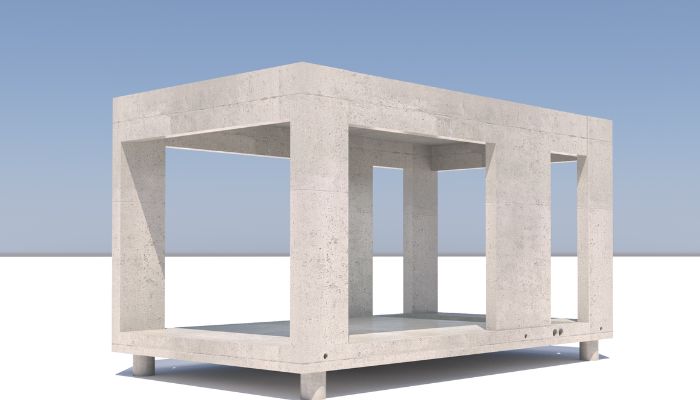 Ưu điểm xây nhà bê tông đúc sẵn