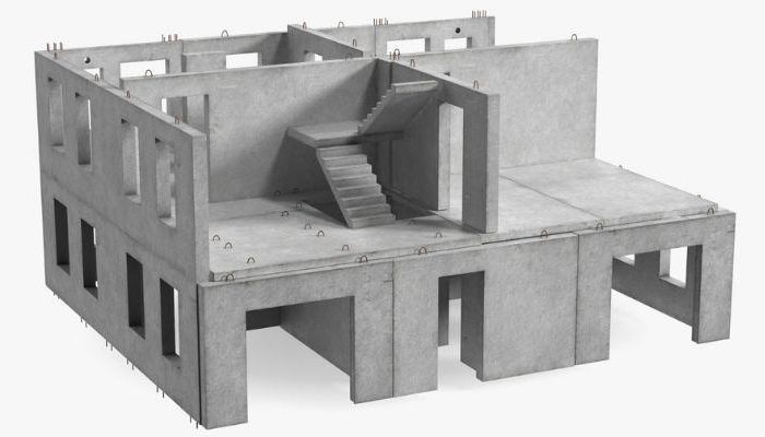 Quy trình xây nhà bê tông đúc sẵn